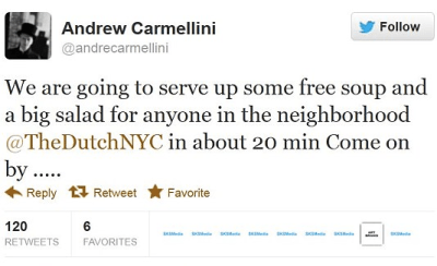 Sandy Tweets Mutual Aid