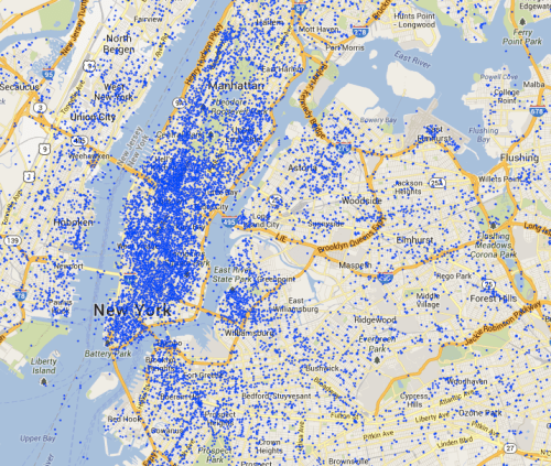 New York Tweets 24 hours