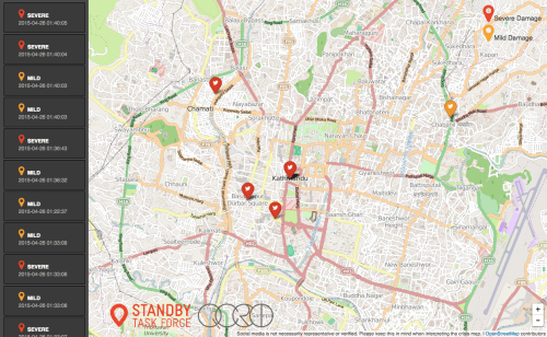MM Nepal Earthquake ImageMap